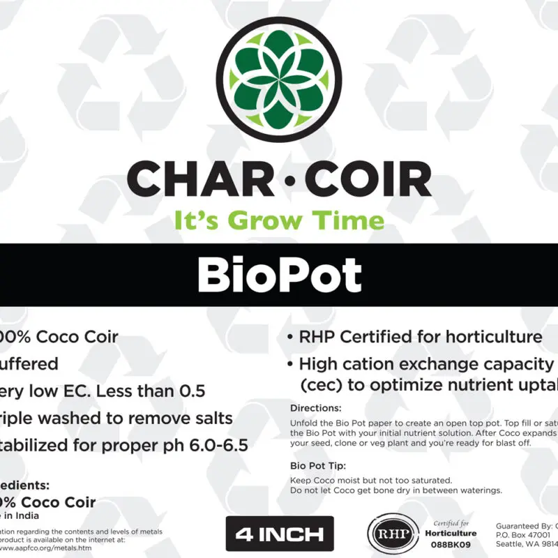 Char Coir BioPot